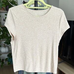 American Eagle Ribbed Tee. Size XL. Fitted.